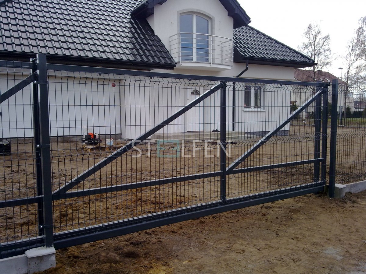 brama przesuwna